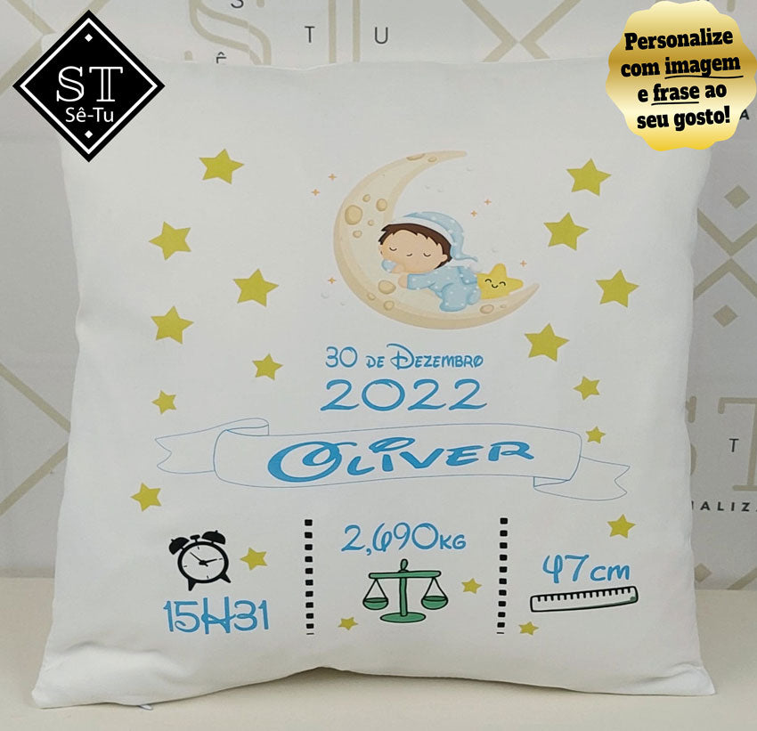 Almofada de Nascimento Lua